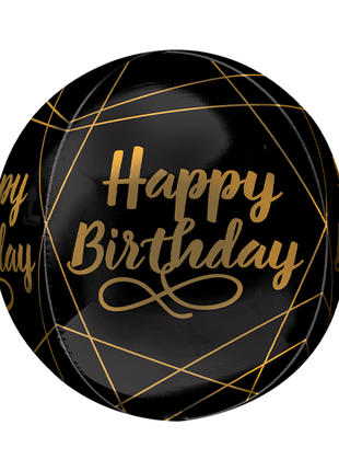 16in Anagram Elegant Birthday Orbz Balloon - Joker Party Supply