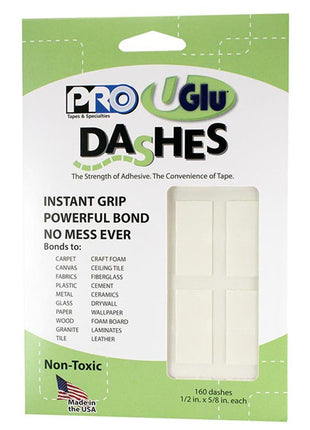 Cintas Pro Tapes Uglu Sobres Guiones 1/2 pulg. x 5/8 pulg. 160 guiones