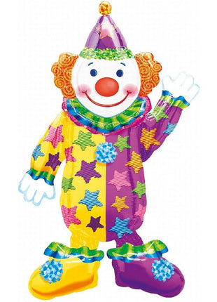 Globo de payaso de circo con anagrama de 44 pulgadas