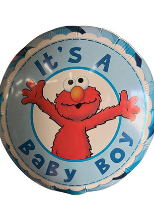 Globo de 18 pulgadas con anagrama de Elmo "Es un niño"