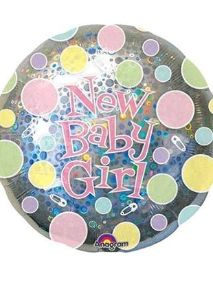 32in Anagram New Baby Girl Balloon