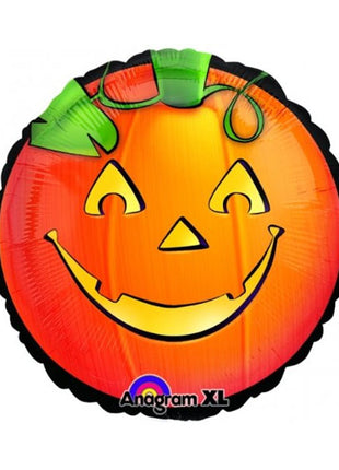 18in Anagram Pumpkin Glow Balloon