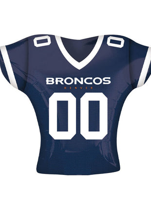 Globo con anagrama de 24 pulgadas de la camiseta de los Denver Broncos