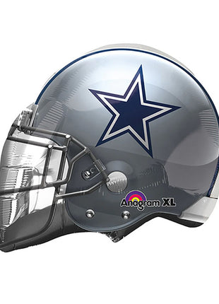 Globo con anagrama de 21 pulgadas con el casco de los Dallas Cowboys