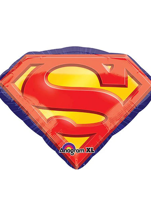 26in Anagram Superman Emblem Balloon - Joker Party Supply