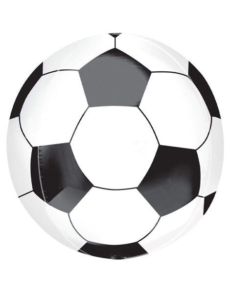 16in Anagram Soccer Ball Orbz Balloon - Joker Party Supply