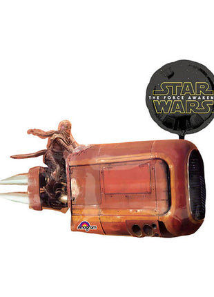 35in Anagram Star Wars The Force Awakens Cruiser Balloon - Joker Party Supply