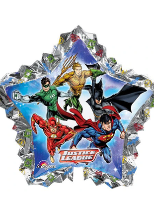 34in Anagram Justice League Shape Balloon - Joker Party Supply