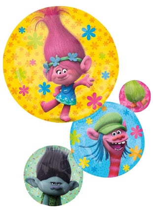 28in Anagram Trolls Balloon - Joker Party Supply