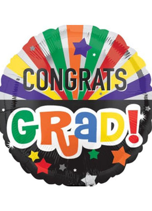 28in Anagram Congrats Grad! Balloon - Joker Party Supply
