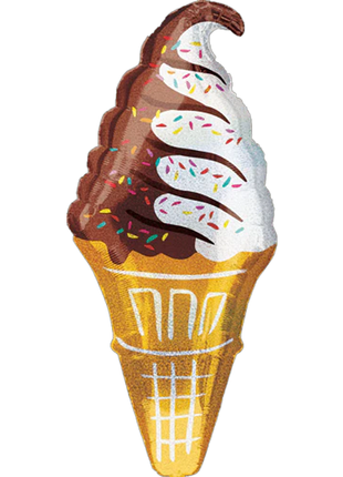 41in Anagram Ice Cream Cone Balloon - Joker Party Supply