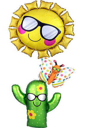 63in Anagram Fun in the Sun Stacker Balloon - Joker Party Supply