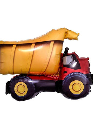 32in Anagram Dump Truck Balloon - Joker Party Supply
