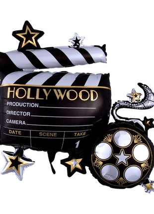 30in Anagram Hollywood Clapboard Balloon - Joker Party Supply