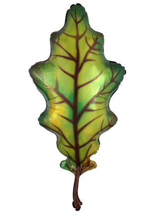 42in Anagram Fall Green Oak Leaf Balloon