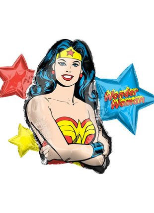 33in Anagram Wonder Woman Balloon - Joker Party Supply
