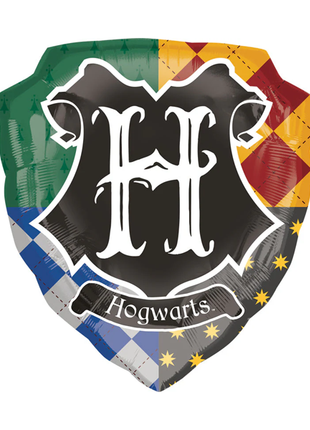27in Anagram Harry Potter Hogwarts Crest Balloon - Joker Party Supply