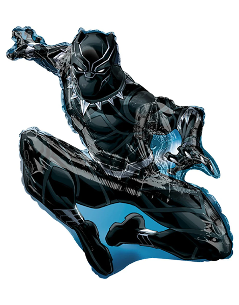 32in Anagram Black Panther Balloon - Joker Party Supply