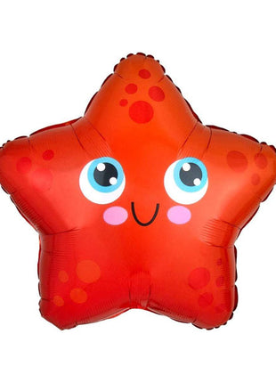 17in Anagram Starfish Balloon - Joker Party Supply