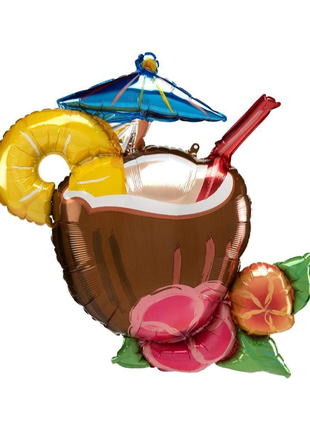 30in Anagram Coconut Pina Colada Balloon - Joker Party Supply