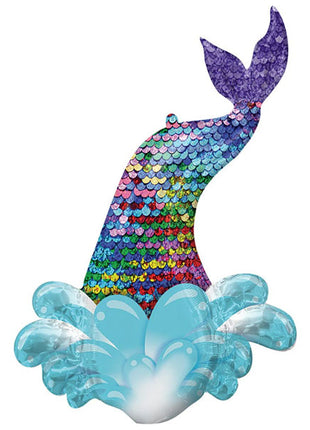39in Anagram Mermaid Sequin Tail Balloon