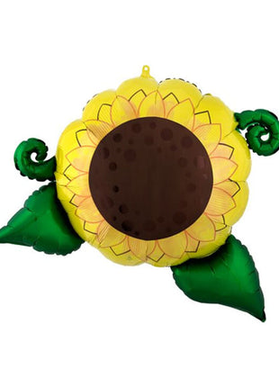 30in Anagram Satin Infused Sunflower Balloon - Joker Party Supply