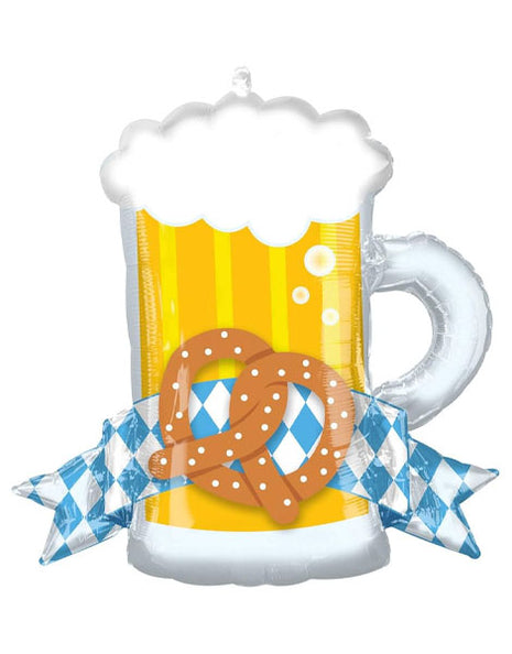 Globo de taza con anagrama de Oktoberfest de 26 pulgadas
