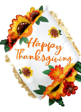 27in Anagram Satin Thanksgiving Ruffle Diamond Balloon