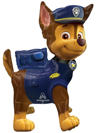 24in Anagram Air-Filled Paw Patrol Chase Balloon - Joker Party Supply
