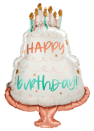 28in Anagram Happy Cake Day Balloon - Joker Party Supply