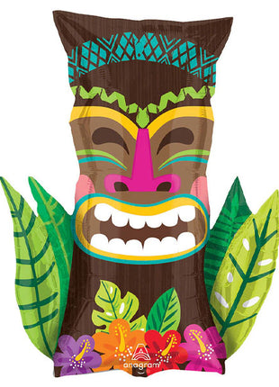 30in Anagram Vintage Tiki Balloon - Joker Party Supply