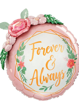 27in Anagram Wedding Floral Garland Balloon - Joker Party Supply