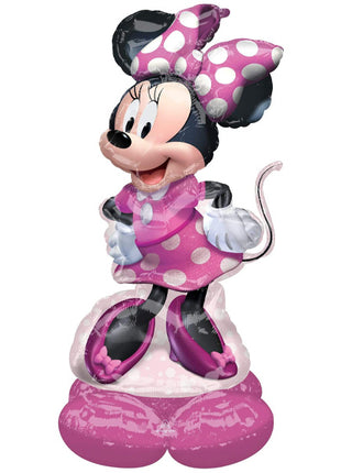 48in Anagram Minnie Mouse Forever Airloonz Balloon - Joker Party Supply