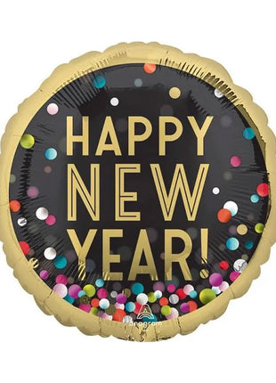 28in Anagram Colorful Confetti Balloon - Joker Party Supply