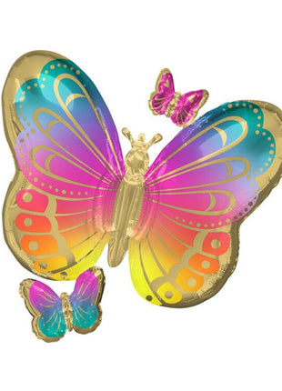 29in Anagram Colorful Butterflies Balloon