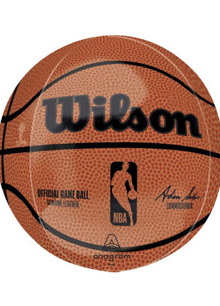 16in Anagram NBA Wilson Basketball Orbz Balloon - Joker Party Supply