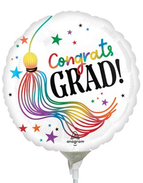 9in Anagram Grad Playful Wiggles Balloons