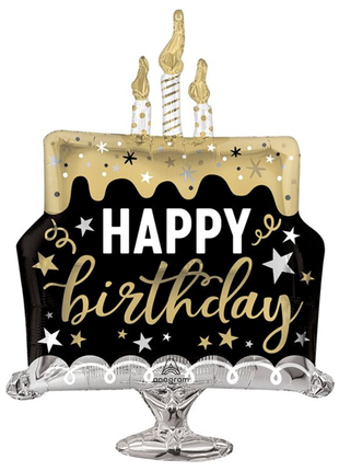 29in Anagram Happy Birthday Cake Balloon - Joker Party Supply