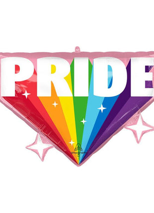 Globo con anagrama "Burst of Pride" de 26 pulgadas