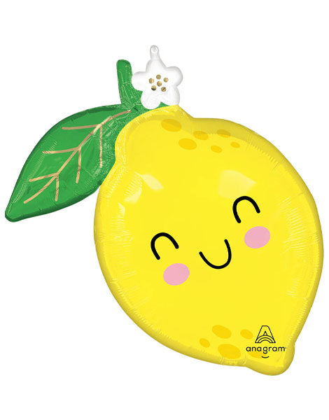 25in Anagram Food Friends Lemon Balloon