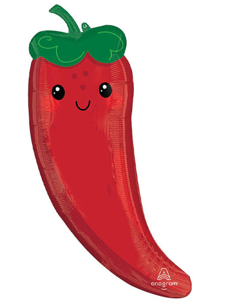 Globo de chile con anagrama de Food Friends de 36 pulgadas