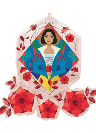 Globo de acción real de Blancanieves con anagrama de 30 pulgadas