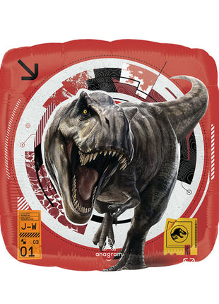 Globo de 18 pulgadas con anagrama de Jurassic World Rebirth