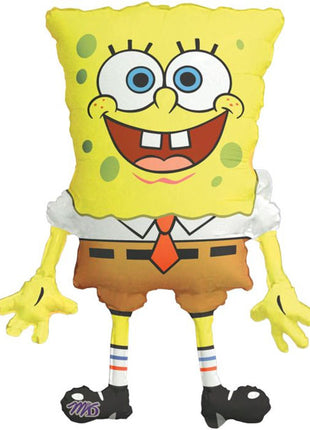 Globo de Bob Esponja con anagrama de 28 pulgadas