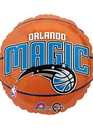 Globo de baloncesto de los Orlando Magic con anagrama de 18 pulgadas