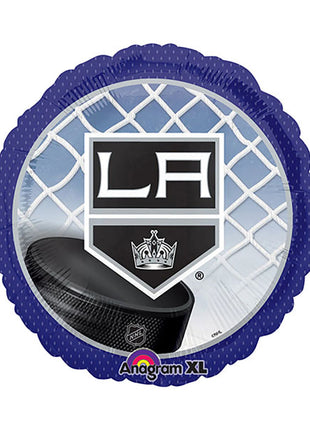 Globo de hockey con anagrama de Los Ángeles King de 18 pulgadas