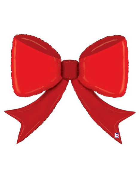 41in Betallic Red Bow Balloon