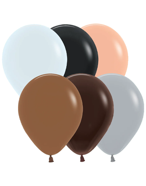 5in Sempertex Fashion Neutral Assortment 100ct - Joker Party Supply