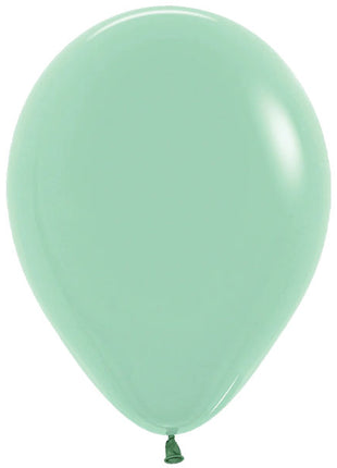 Sempertex Pastel Dusk Green Tea, 5 pulgadas, 100 unidades