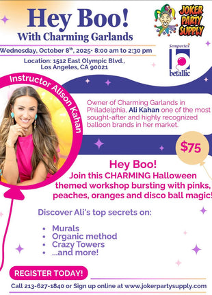 Hey Boo! With Charming Garlands Class
